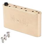 Musiclily Ultra 54mm Full Brass 42mm Tremolo Block for Wilkinson WVC/WVP Tremolo Bridge Strat Electric Guitar