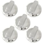 ZNTVW 813396 Stove Knob Dial Gas Control Assembly Compatible with Wolf Cooktop Range Surface Burner Accessories (5PCS)