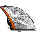 DNA MOTORING Right OE Style Headlight Compatible with 2010-2012 Nissan Sentra Base S SL,OEM-HL-0198-R