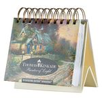 DaySpring - Thomas Kinkade Painter of Light: An Inspirational DaySpring DayBrightener - Perpetual Calendar with Encouraging Scripture from the King James Bible (23460)