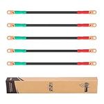 10L0L Battery Cable Set (4 Gauge) Fits Club Car DS 95+ (48 Volt) Golf Cart