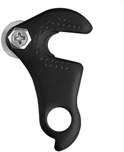 KIEVODE Index Derailleur Hanger Plate for Shimano and SRAM with Nut and Bolt Adapter - Replacement Hanger Part for Rear Derailleur - for Mountain Bikes, Road Bicycles, and MTBs