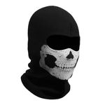 Neyared Call of Duty Ghost Mask, Ski Masks for Men, Bike Skateboard Full Face Skull Black Balaclava Cosplay Costume