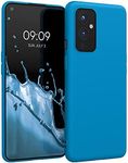 kwmobile Case Compatible with OnePlus 9 (EU/NA Version) Case - Soft Slim Protective TPU Silicone Cover - Caribbean Blue