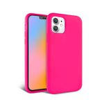 FELONY CASE - iPhone 11 Neon Pink Case - Flexible, Protective Bright Pink Case for iPhone 11