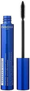 INNOXA - Mascara Waterproof Tenue Ultime - Noir - Yeux Sensibles - Cils Gainés Grâce à sa Brosse Silicone