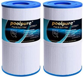 POOLPURE Spa Filter Replaces Pleatco PRB35-IN, Unicel C-4335, Guardian 409-219, Filbur FC-2385, 03FIL1300, 17-2482, 25393, 303557, 817-3501, R173431, 35 SS, Pack of 2 5 x 9 Drop in Whirlpool Filter