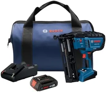 GNH18V-16MAB12 18V Brushless 16-Gauge Angled Finish Nailer Kit with (1) 2 Ah Standard Power Battery