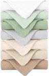 Konssy Baby Muslin Washcloths 7 Pac