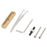 Longan Craft Leather Stamp Letters, Brass Stamping Flexible Alphabet Mold, Stamping Tools for Hot Foil Stamping Machine (T-Slot)