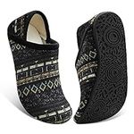 Fires Womens Mens Slippers with Rub
