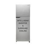 Panasonic 338 L 3 Star 6-Stage Smart Inverter Frost-Free Double Door Refrigerator (NR-TG351CUSN, Shining Silver, Jumbo Vegetable Basket, 2022 Model, Net Capacity 308L)