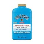 Gold Bond Foot Powder Maximum Strength Medicated 4 Ounce (118ml) (2 Pack)