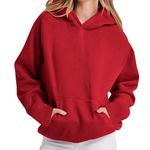 takaeys for Sale Hoodies for Women Trendy Long Sleeve Hooded Sweatshirt Oversized Fleece Pullover 2024 Fall Outfits with Pocket