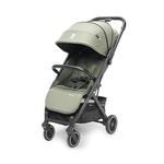 Growgether VELOX Travel Stroller | One-Hand Fold with Auto Lock | Lightweight Stroller for Baby & Toddler 0-4 Years (Up to 22 kg) | Full Recline | Mesh Ventilation | UV Canopy | Shoulder Strap | EN 1888 Certified | Mosquito Net Included | 1 Year WARRANTY | Green