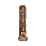 Nemesis Now Ascending Chakras Incense Burner 23.5cm, Bronze