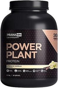 PranaON Power Plant Protein French Vanilla Flavour Supplement 2.5 kg