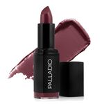 Palladio Herbal Matte Lipstick, Velvet Wine, Creamy and Full Coverage Long Lasting Matte Lipstick