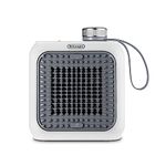 De'Longhi Capsule Solo Personal Ceramic Fan Heater, Stone Blue, Small