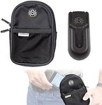 SPIDER HOLSTER - SpiderMonkey Utility Pouch - Self locking belt accessory clip with convenient storage pouch for your keys, spare batteries, money, and more!