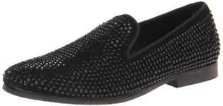 Steve Madden Men's Caviarr Slip-On, Black, 9.5