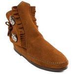 Minnetonka Men's Two Button Boot Moccasin, 10.5 UK