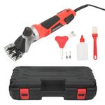 FLEXMAN 1000W Electric Sheep Shears, 2600RPM Professional Heavy Duty Shearing Clipper with 6 Speeds Control 16.4Ft Wire, Farm Livestock Shearing Machine for Sheep Goat Cattle