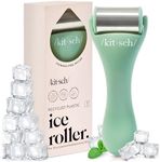 Kitsch Ice Roller for Face – Stainless Steel Ice Face Roller to Reduce Puffiness, Redness & Headaches – Cooling Facial Roller for Skin Care, Irritation Relief & Spa-Like Experience at Home - Mint