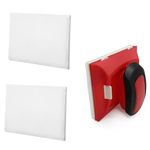 Paint Edger Tool for Cutting in Paint Brush, Paint Pads for Walls and Ceilings, Paint Edge Trimmer, Multifunctional Paint Edger Tool with Nylon Bristles Edges (A+B)