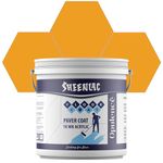 SHEENLAC Floor Paver Coat – Golden Yellow, 4L Water-Based Acrylic Floor Coating, Professional Grade Protective Sealant for Concrete Surfaces