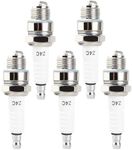 QAZAKY 5pcs Spark Plug Z4C for 49cc 50cc 66cc 70cc 80cc 2-Stroke Engine Motorized Bicycle Moped Scooter Yamaha JOG50 90 ZX50 DIO50 Suzuki AG100 QJ50 DX100 AX100 CJ750