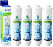 4X AquaHouse UIFH Compatible for Haier 0060823485A Kemflo Aicro Water Filter for Haier, CDA, Firstline, Frigistar Refrigerators