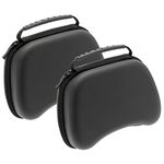 OIVO INDIA Universal Travel EVA Game Controller Carrying Case |Pack of 2| Gaming Accessory Box (for Xbox One, Xbox, Xbox 360, PS3, PS4, PS5 PS2) [Video Game]