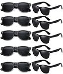 10Pack Black Sunglasses Bulk 80s Party Sunglasses Set Adults Party Favors Glasses