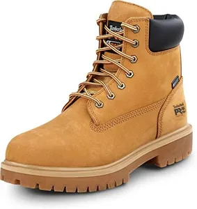 Timberland PRO 6IN Direct Attach Men's, Wheat, Steel Toe, EH, MaxTRAX Slip Resistant, WP Boot (10.5 M)