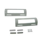 Ufixt 2 x Fits Samsung, Schreiber, Servis, Siemens, Smeg and Whirlpool Universal White Fridge Freezer Door Handle 80mm-150mm