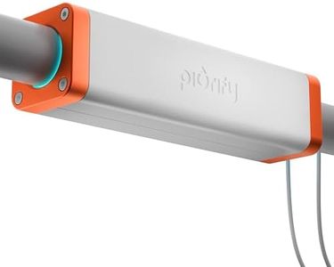 PIURIFY Over-Pipe Whole House Electronic Water Descaler System for Moderate to High Water Hardness (Up to 15 GPG / 250 PPM) — 168V High-Power, Salt-Free, Renter-Friendly, Zero Upkeep (Orange)