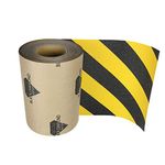 Black Diamond Skateboard Longboard Grip Tape ROLL 10 in x 60' Caution Stripe Griptape Deck