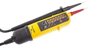 Fluke T90 Voltage & Continuity Tester, Yellow