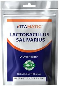 Vitamatic Lactobacillus Salivarius Probiotic Powder - Digestive Support - 100 Gram (3.5 OZ) - 100 Servings