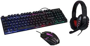 RGB PC Gaming Accessories Combo Kit