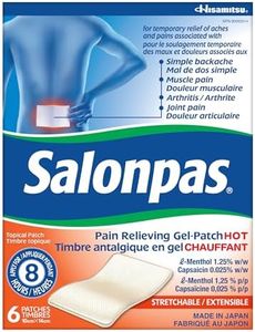 Salonpas Pain Relieving Gel Patch Hot 6 count