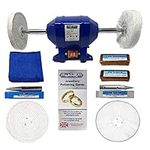 Jewellery Polishing Machine 6" Bench Mounted 250W with 6" Polishing Kit - Pro-Max