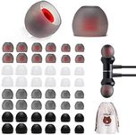 48 Pieces Silicone Ear Tip Replacem