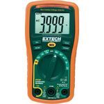 Extech EX330 12-Function Mini Multi-Meter Plus Non-Contact Voltage Detector,Green/Orange