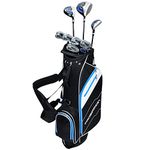 Prosimmon Golf V7-1 Inch Mens Golf Clubs Set + Bag, Right Hand, Graphite/Steel Shaft, Regular