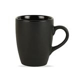 Indulge Homes Ceramic Serving Black Matte Finish Coffee Mug Tea Cup - 300 ML (Matte Black, Pack of 1)