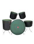 OLIVE-OL-DRUM100 I 5 Pieces Drum Set Bag (Including, Stands Bag)