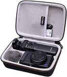 Hard Case for Sony ZV-1F / ZV-1 / ZV-1 II Digital Camera by LTGEM. Fits Vlogger Accessory Kit Tripod and Microphone - Travel Protective Carrying Storage Bag(Black+Grey)