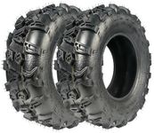GarveeTech Pack of 2 25x10x12 ATV Tires - Superior Grip and Stability for 25x10-12 UTVs, Elevate Your Off-Road Experience with These Heavy-Duty Tires